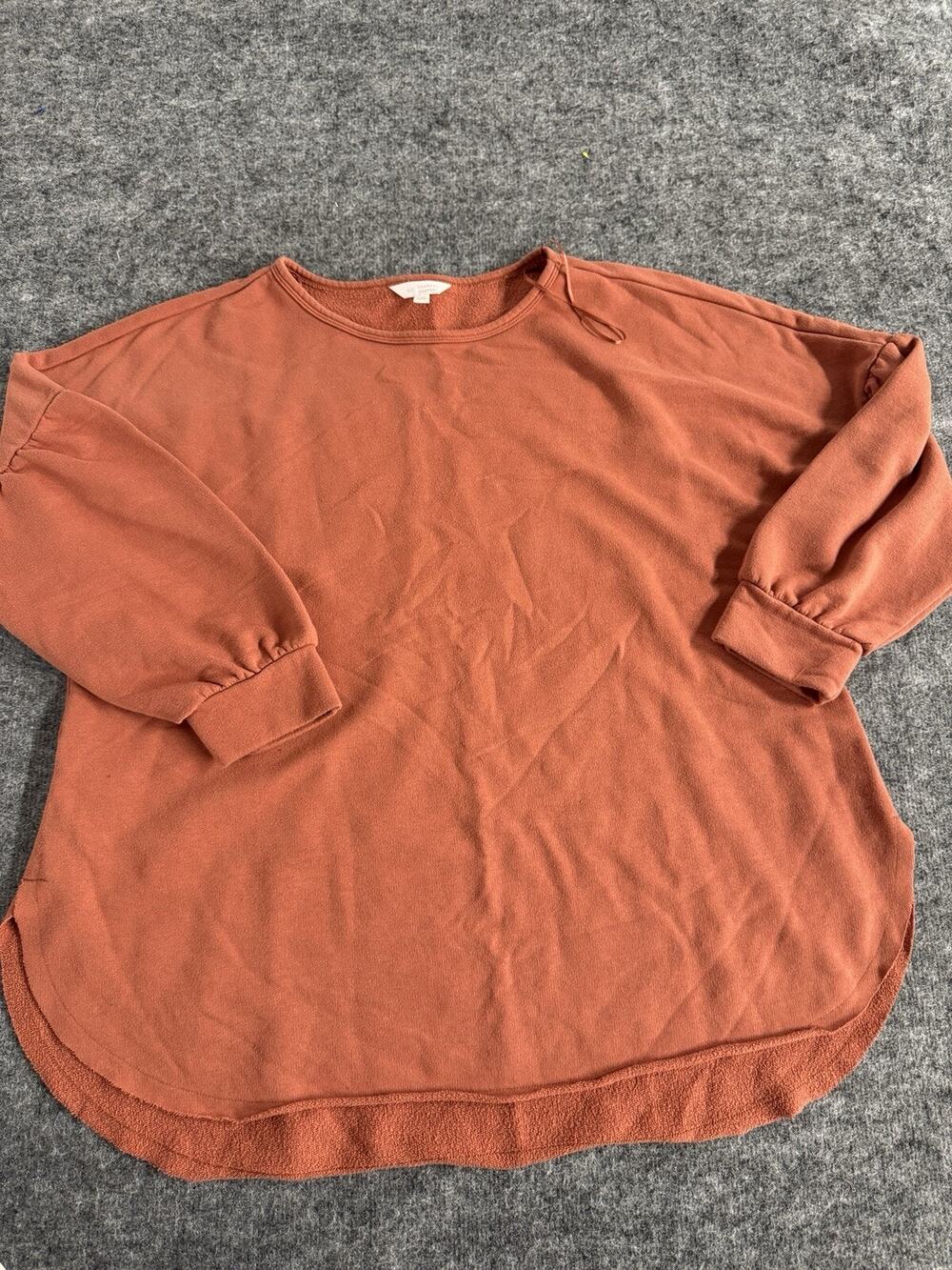 LC Lauren Conrad Women's Sweater 2XL XXL Sweatshirt Top Pullover Peach N274